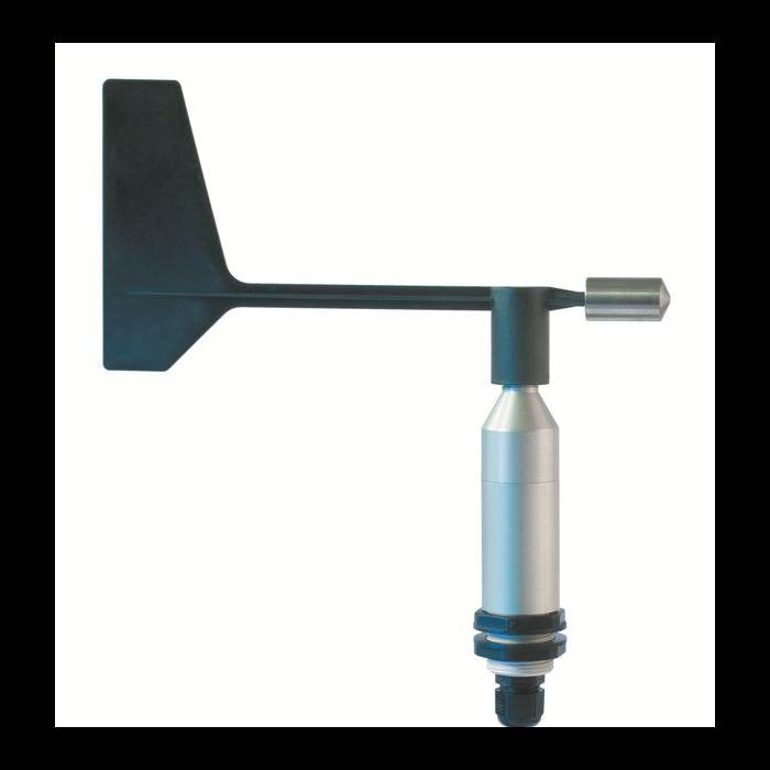 Windrichtungssensor Basic with durable aluminum housing and stable wind vane for precise measurements.