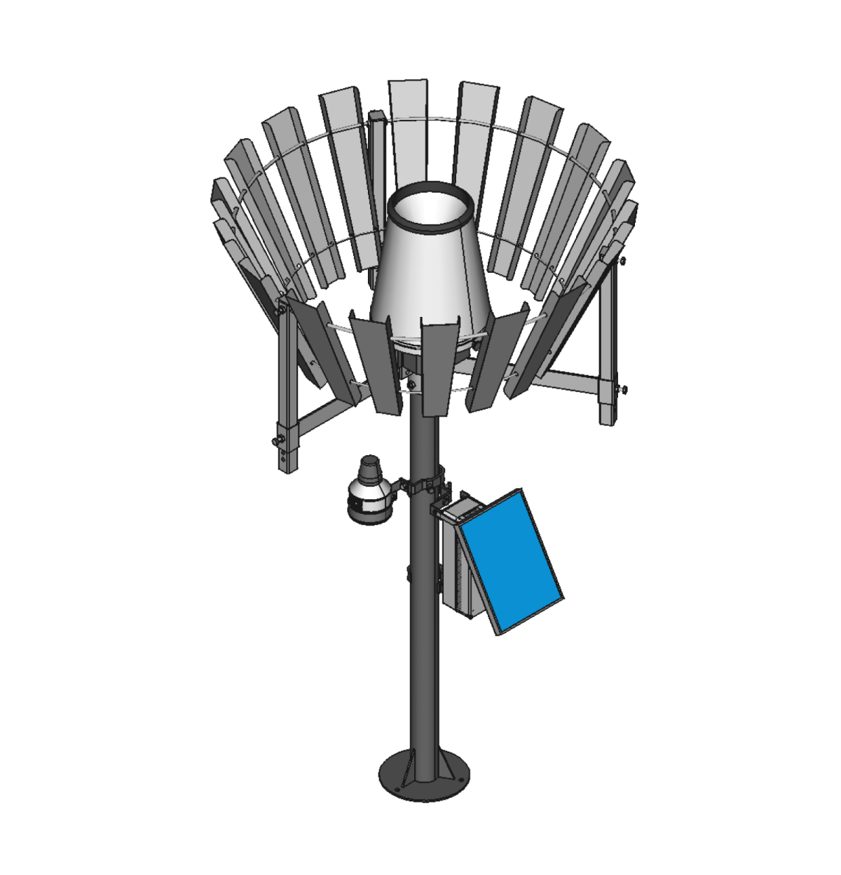 Pluviomètre à pesée automatique TRwS x2y