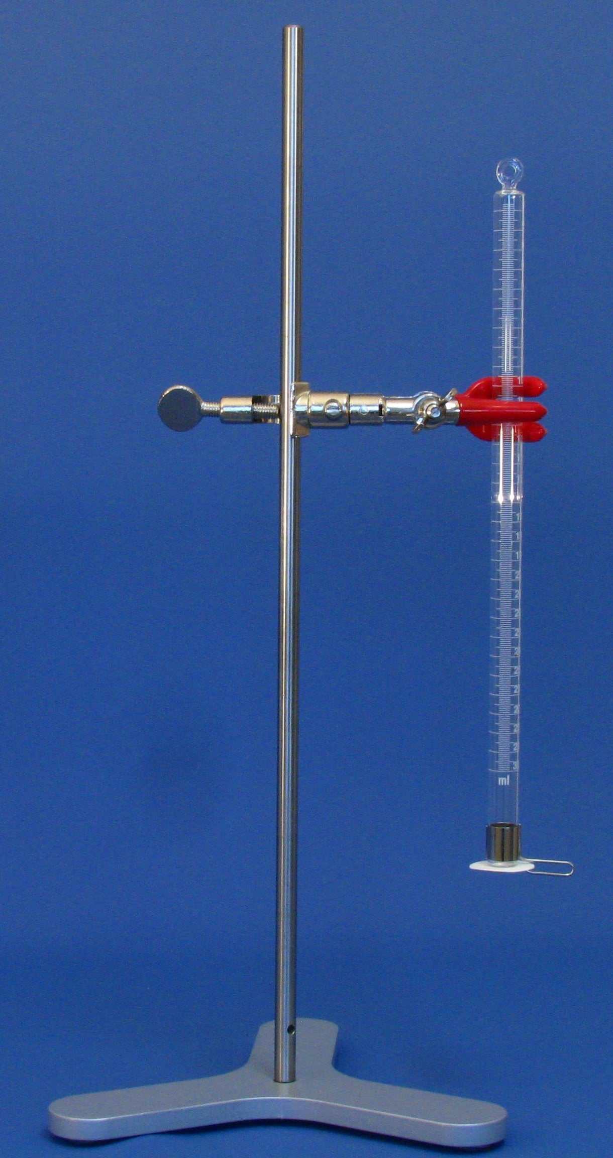 Verdunstungsmesser nach Piche with measurement tube and scale for evaporation determination.