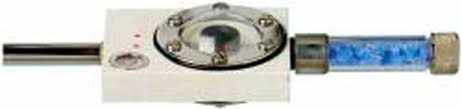 Strahlungsbilanzsensor with Lupolen domes for measuring surface radiation balance.