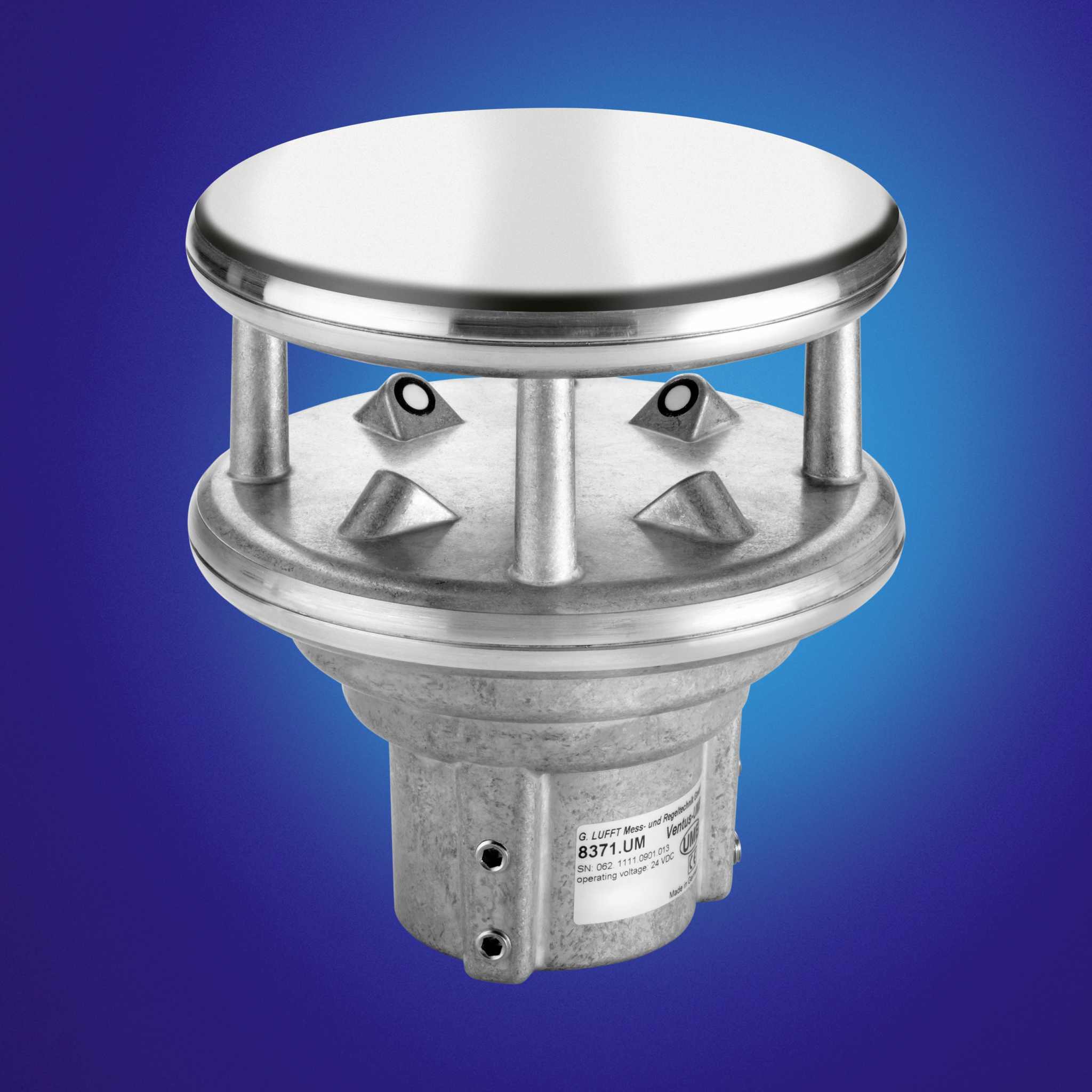 VENTUS-X Ultraschall-Windsensor mit erweiterter Heizung für extreme Bedingungen.