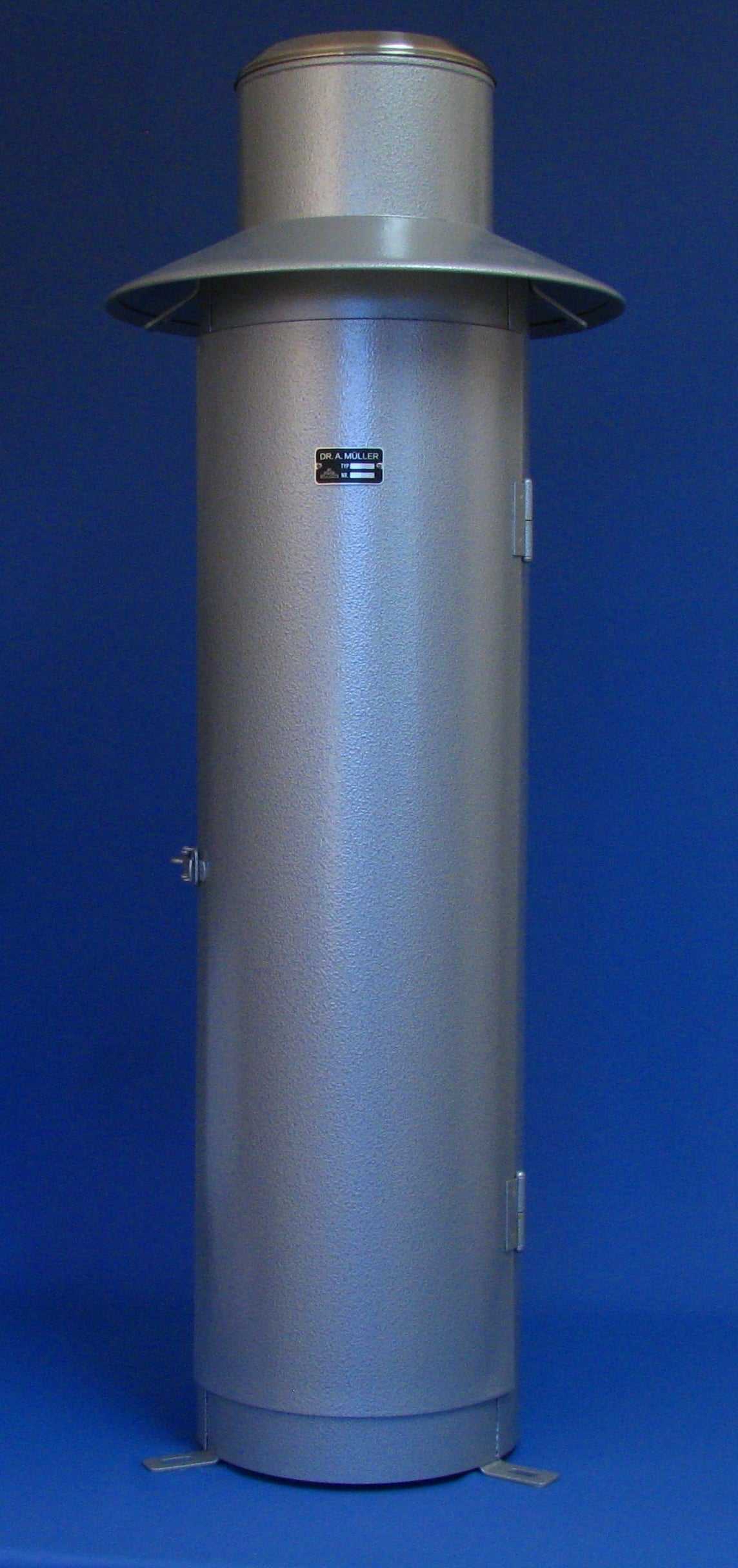 Regenschreiber nach Hellmann, unbeheizt, zur Niederschlagsmessung, Auffangfläche 200 cm².