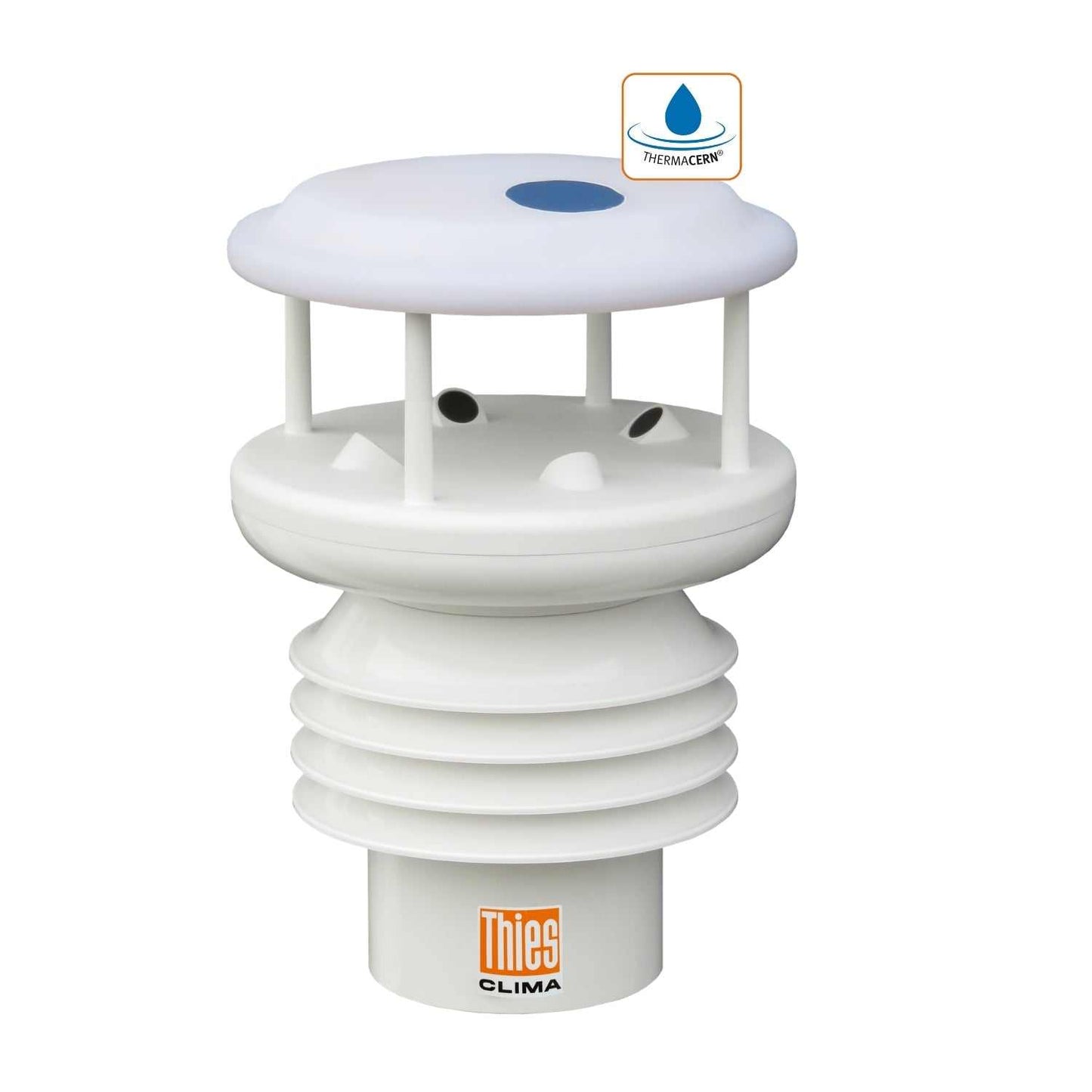 Kompakter CLIMA Ultraschall-Klimasensor für präzise Wetterdatenerfassung bei Wind, Niederschlag, Temperatur und Luftfeuchtigkeit