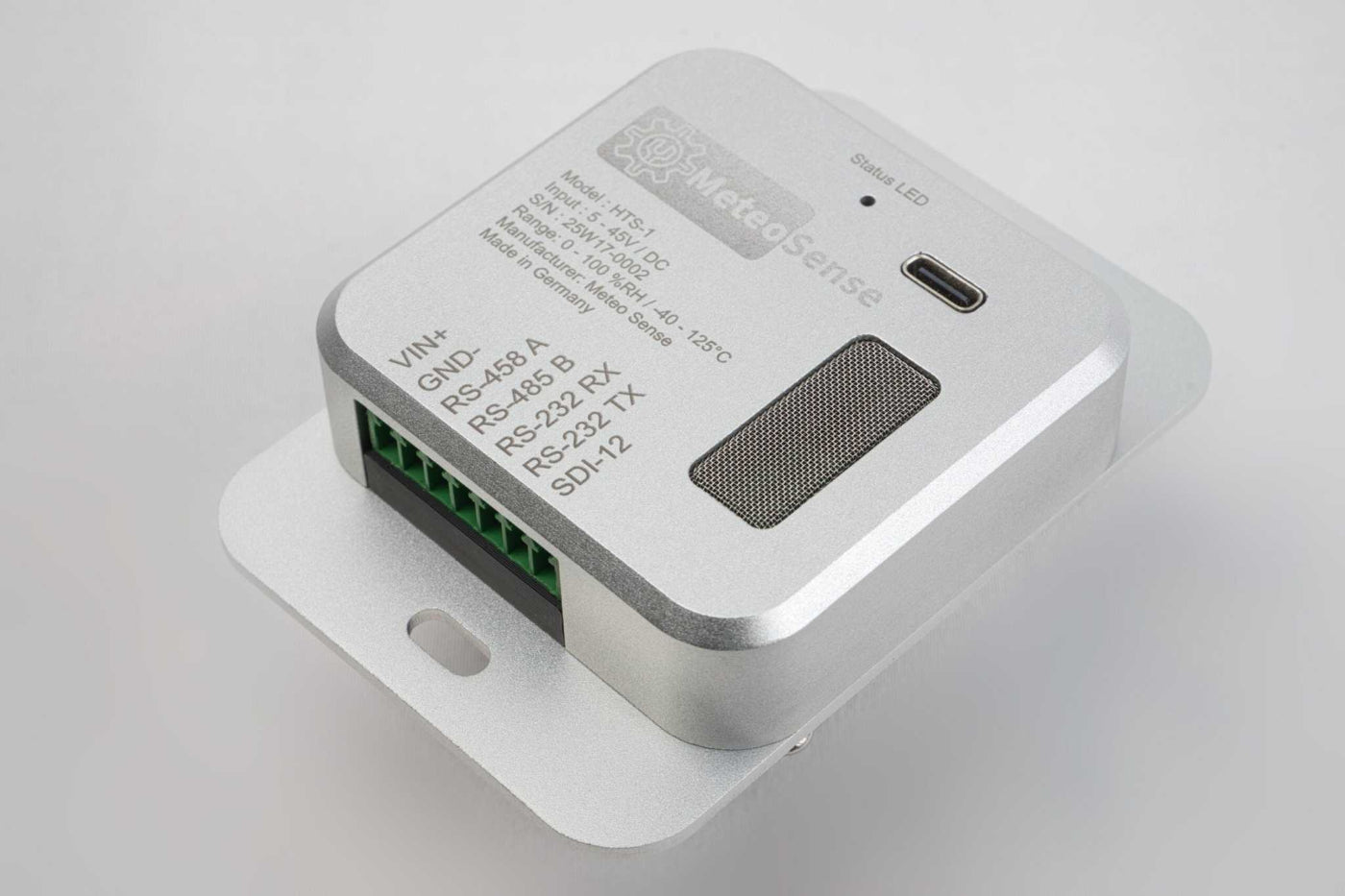 HTS-1 Präzisionssensor für Temperatur, Feuchte und Luftdruck mit digitaler Schnittstelle