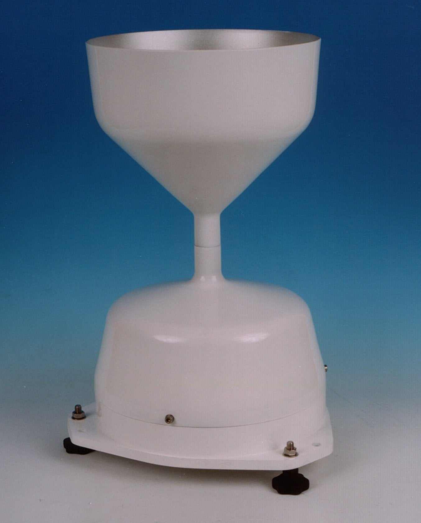 Automatischer Regenmesser SBS mit robustem Aluminiumgehäuse.