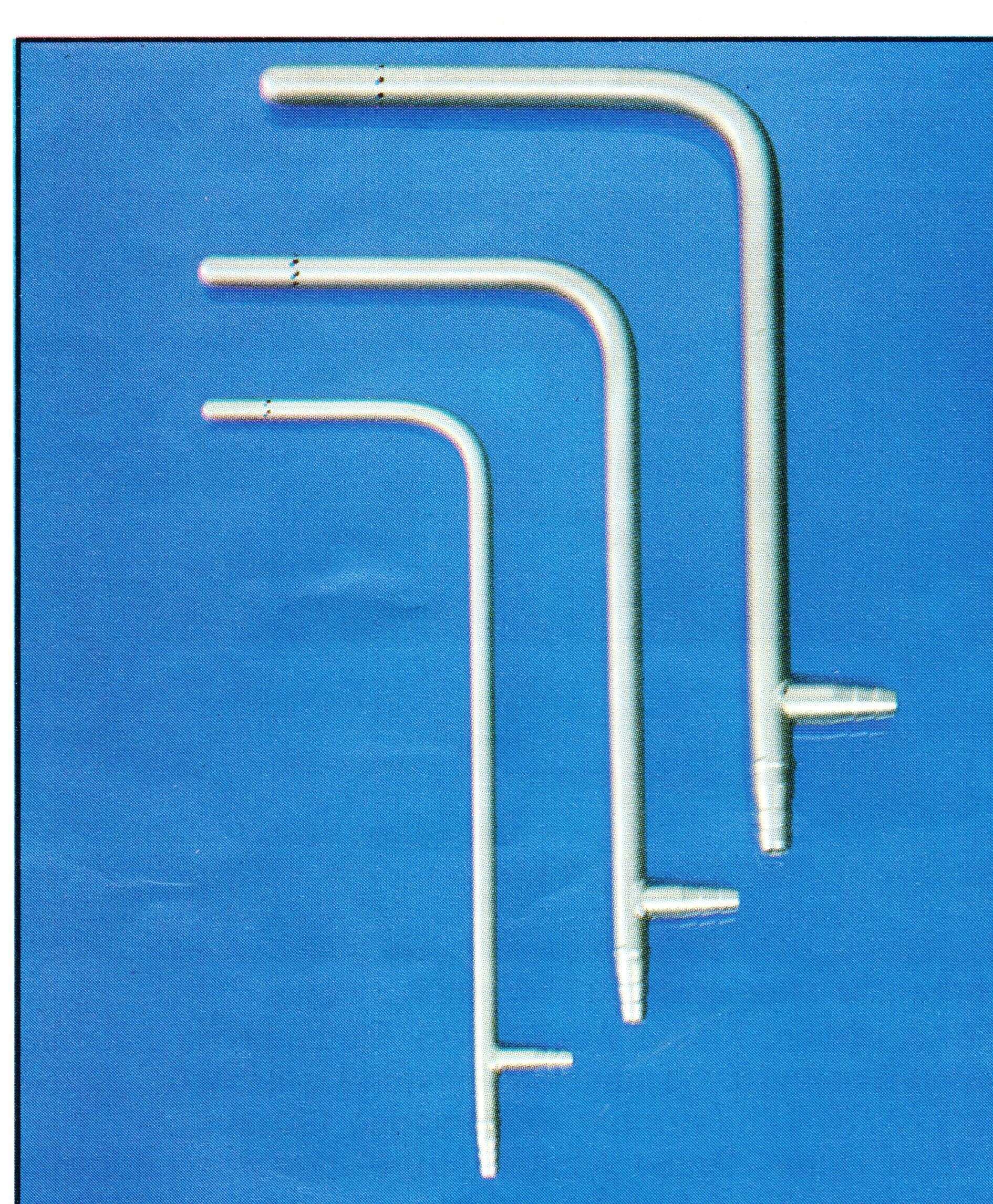 Staurohr nach Prandtl for airflow and low-pressure flow measurement in stainless steel.