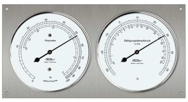 Polymeter mit Haar-Hygrometer im