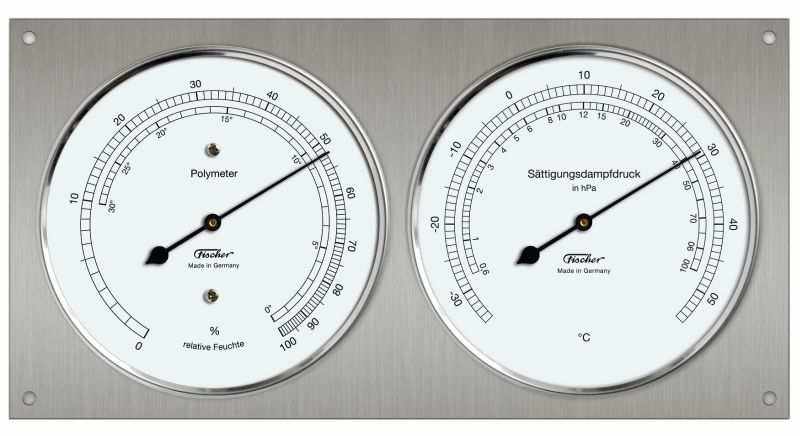 Polymeter mit Haar-Hygrometer im