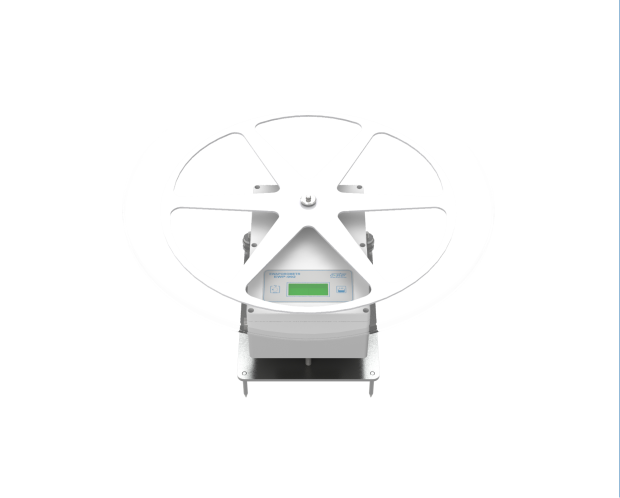 Verdunstungswaage nach Dr. Klausing, Evaporimeter mit LC-Display zur Bestimmung von Verdunstung und Temperatur.