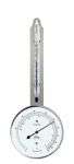 Polymeter mit Naturhaar for measuring temperature and humidity with a natural hair hygrometer and alcohol thermometer.