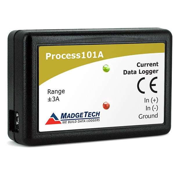 Kompakt-Datenlogger für Spannungssignale zur präzisen Spannungsmessung, batteriebetrieben mit hoher Datensicherheit.