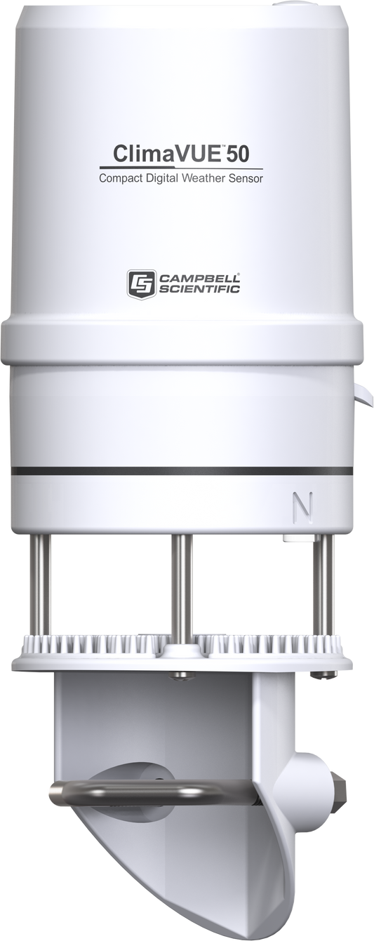 CLIMAVUE50 Wettersensor für Lufttemperatur, Luftfeuchte, Niederschlag, Wind, Luftdruck, Blitz.