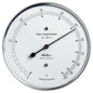 Bimetallthermometer mit runder Skala und Gradmarkierungen zur Temperaturmessung.