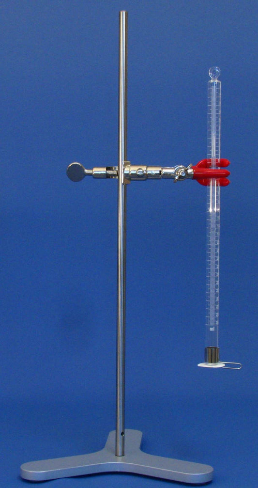 Ersatzverdunstungsmesser nach Piche mit Messrohr und Fliesspapierscheibe, ohne Halter.