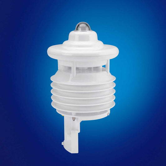 All-in-One Wettersensor für Lufttemperatur, Luftfeuchte, Strahlung, und Luftdruck.