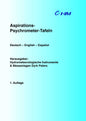 Cover of 'Psychrometertafel nach Assamnn Band 2, Ebook' in multiple languages.