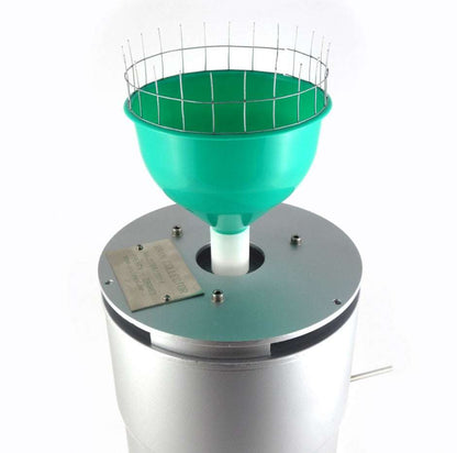 Palmex Regen Sammler RS2 with removable stainless steel mesh and bird protection.