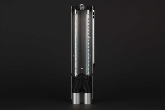 Aspirationspsychrometer nach Assmann mit Hintergrundbeleuchtung