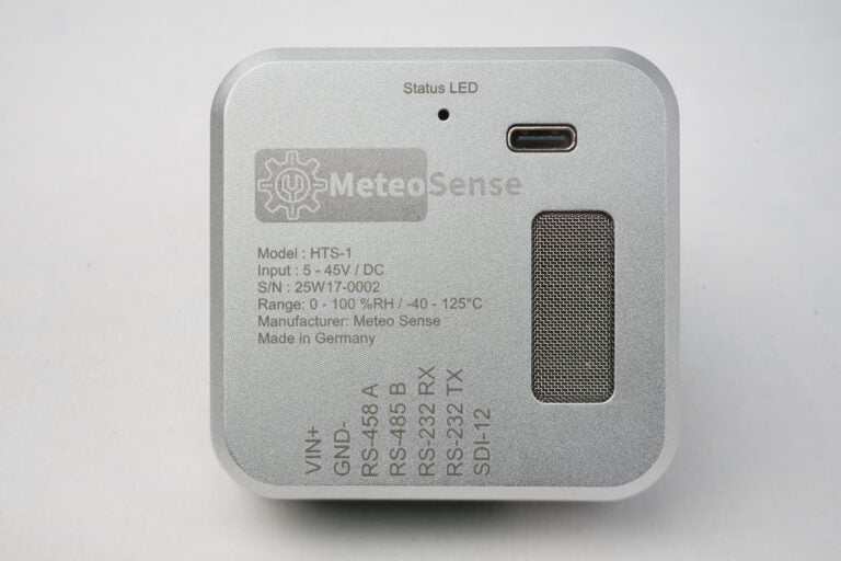HTS-1 Präzisionssensor für Temperatur, Feuchte und barometrischen Luftdruck mit hoher Genauigkeit und dreifacher Absicherung