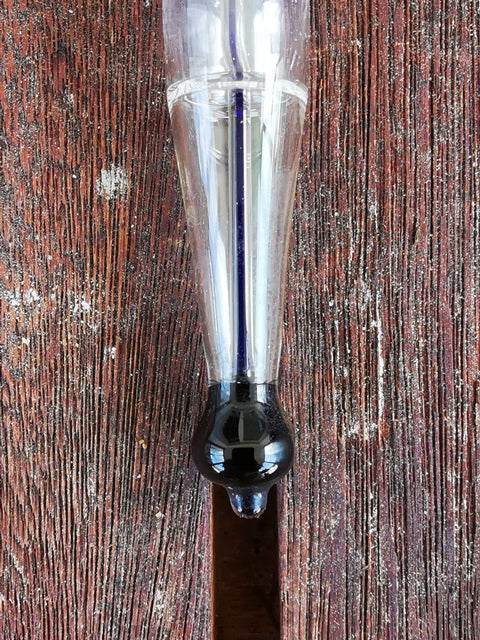 Hütten-Psychrometer-Thermometer mit Alkohol und Kunststoffkappe für präzise Temperaturmessung von -20 bis 50 Grad Celsius
