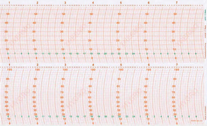 Lufft-Ersatzschreibstreifen für Thermohygrographen