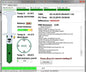 TMS Auswertsoftware LOLLY interface displaying temperature, soil moisture, and firmware information for data logging analysis.