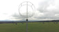 Korb für Windsack nach FAA/ICAO Norm, 70 cm Edelstahl, wetterfest auf Mast.