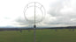 Windsackkorb nach FAA/ICAO Norm, Edelstahl, 40 cm Durchmesser, witterungsbeständig, zur Installation auf Mastrohr.