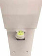 Wasserwaage auf Professional for rain gauge installation and control.