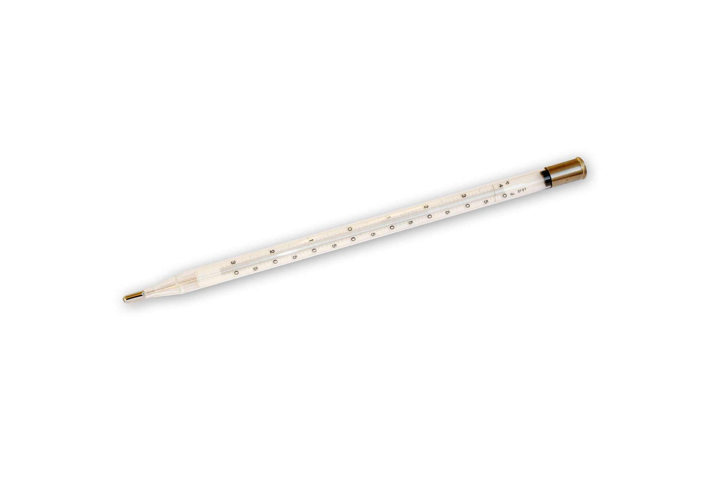 Hütten-Psychrometer-Thermometer Messbereich -30 bis 60 Grad Celsius mit Kunststoffkappe und Präzisionsglas