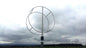 Korb für Windsack aus Edelstahl auf Mastrohr, 50 cm Durchmesser, konform mit FAA/ICAO Normen.
